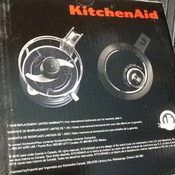 new in box INK BLUE KitchenAid 3.5-Cup Food Chopper ( a.k.a. Food Processor)